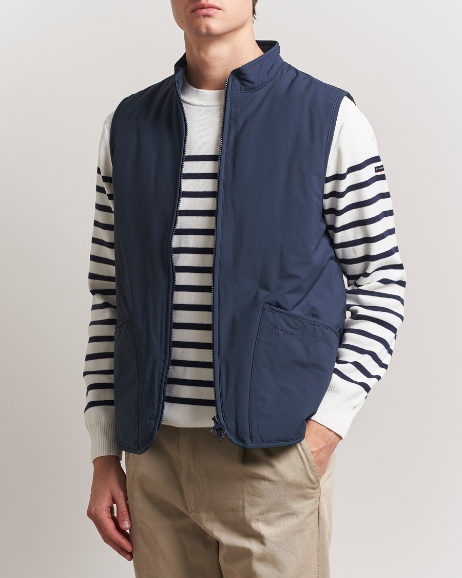 Herr | Västar | Barbour Lifestyle | Henley Lidesdale Gilet Navy