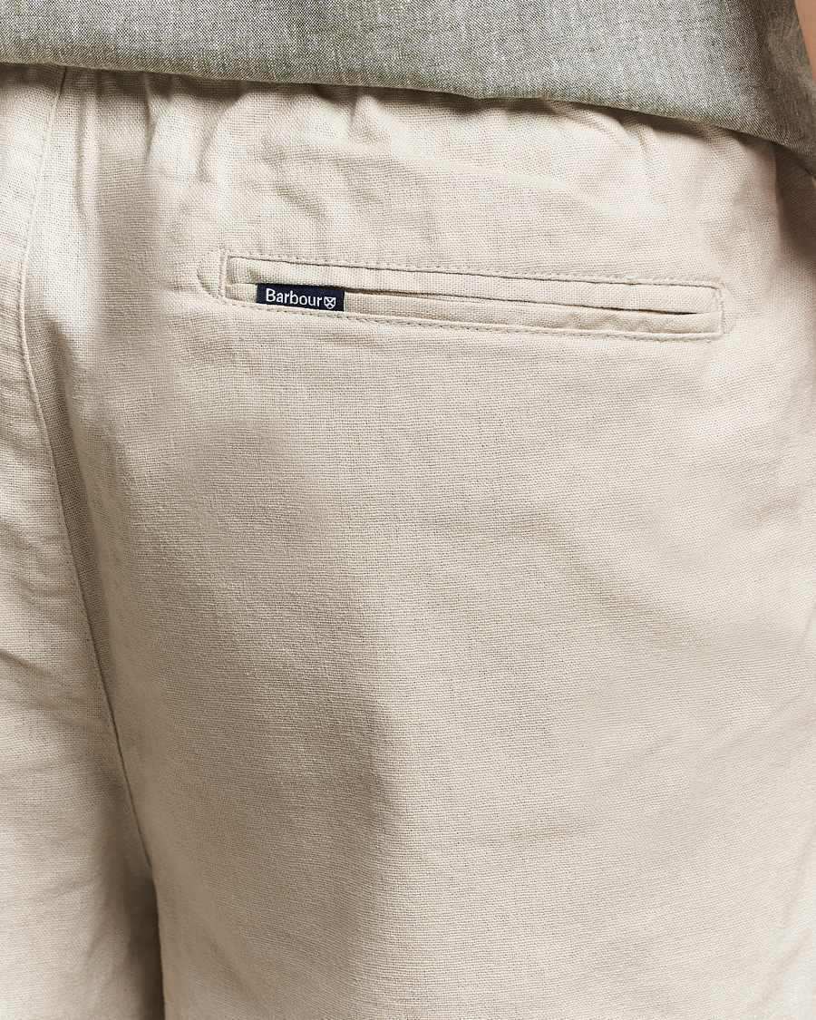 Herr | Shorts | Barbour Lifestyle | Cotton/Linen Relaxed Shorts Mist