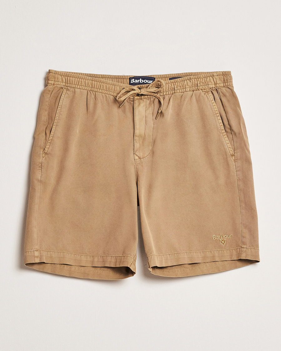 Herr | Shorts | Barbour Lifestyle | Washed Oxford Relaxed Shorts Washed Stone