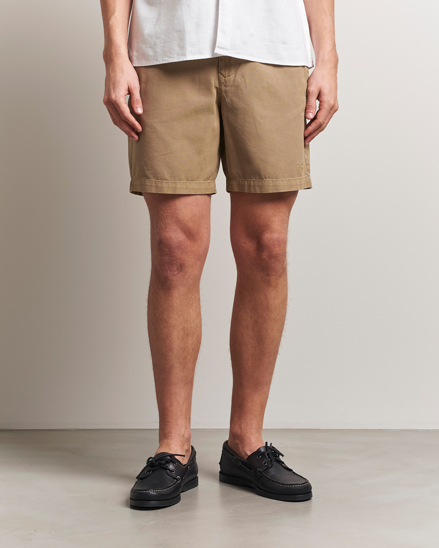 Herr | Shorts | Barbour Lifestyle | Washed Oxford Relaxed Shorts Washed Stone