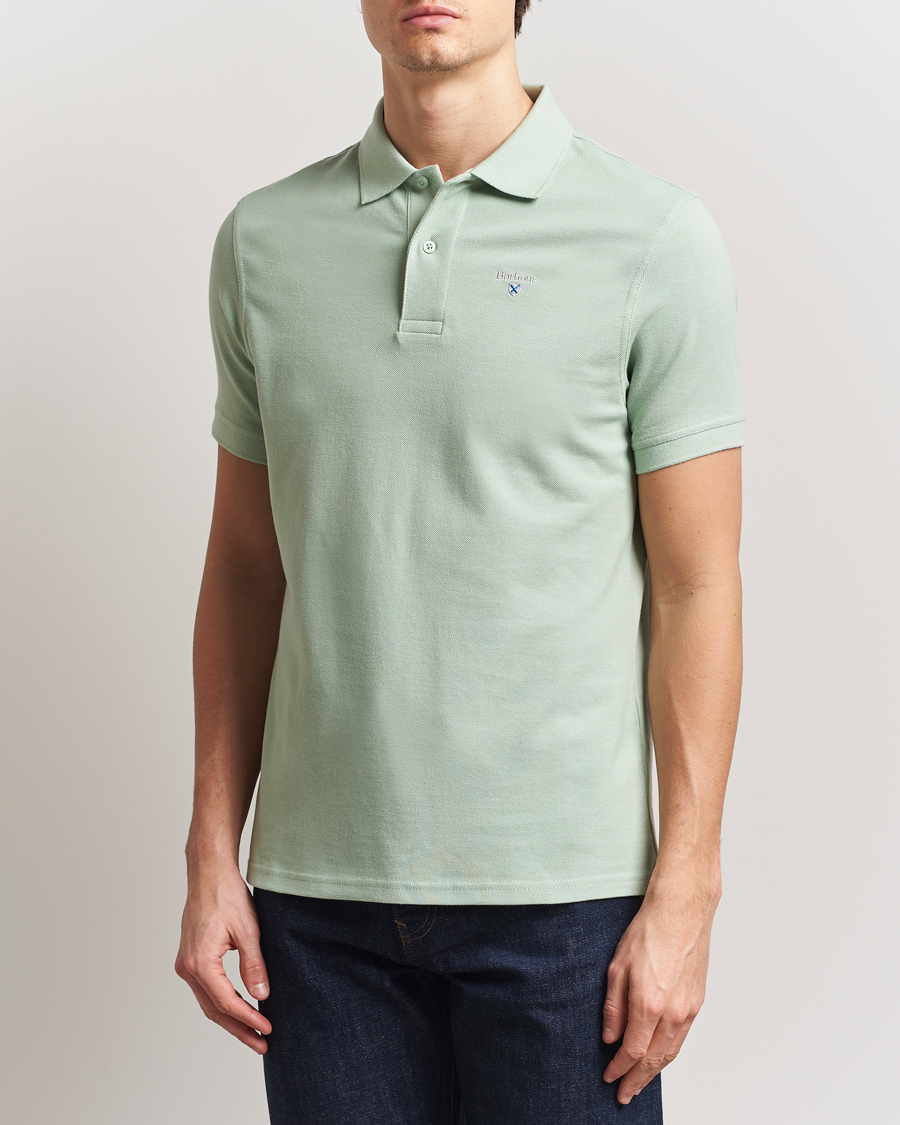 Herr | Pikéer | Barbour Lifestyle | Sports Polo Pale Apple