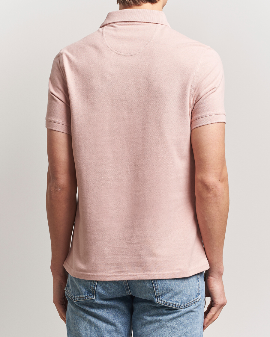 Herr | Pikéer | Barbour Lifestyle | Sports Polo Pink Mist