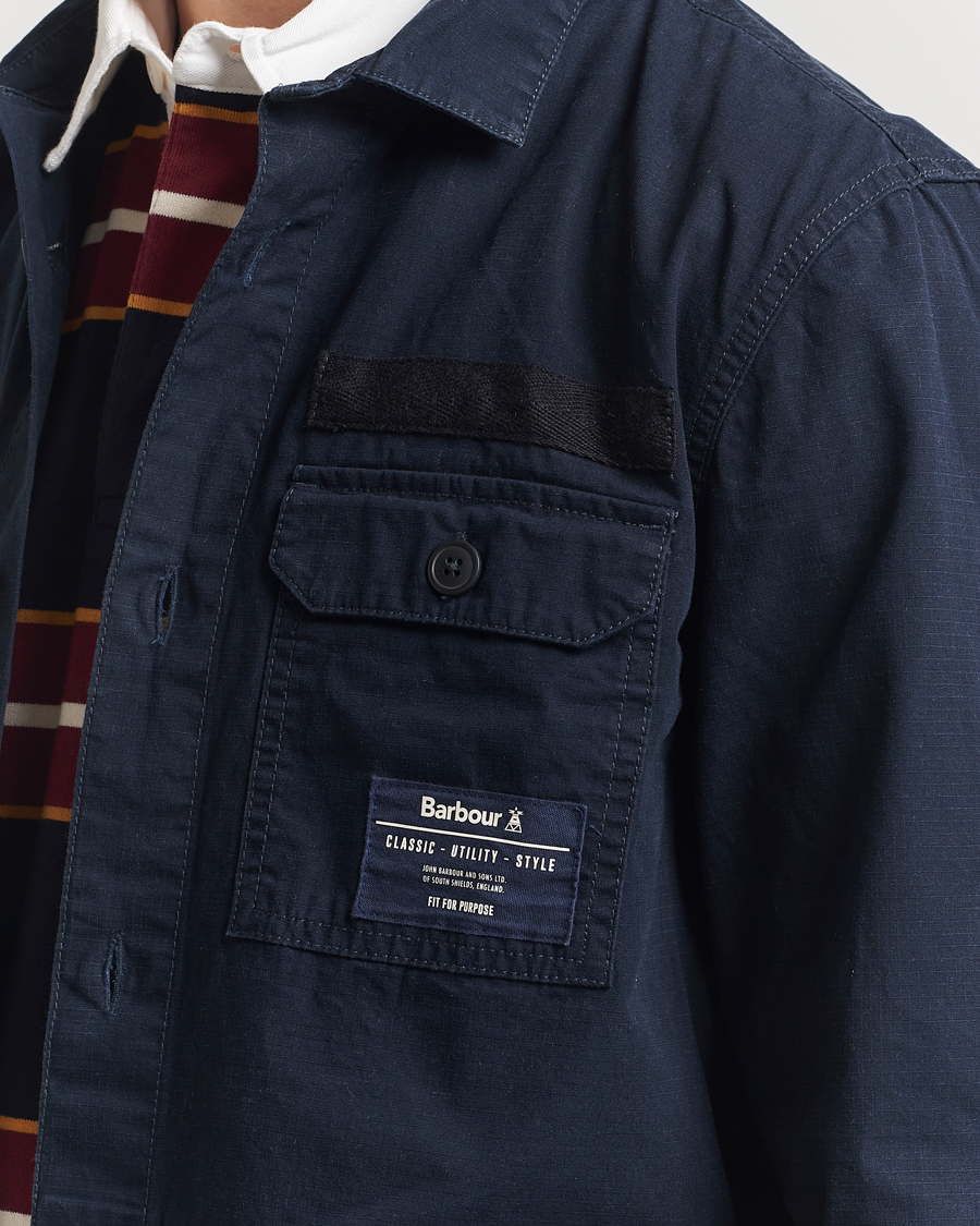 Herr | Skjortor | Barbour Lifestyle | Bidlam Overshirt Navy