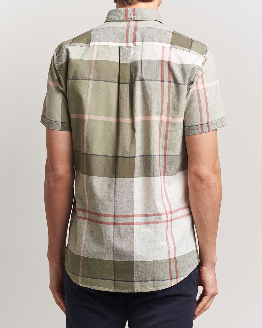 Herr | Skjortor | Barbour Lifestyle | Douglas Short Sleeve Shirt Glenmore Olive