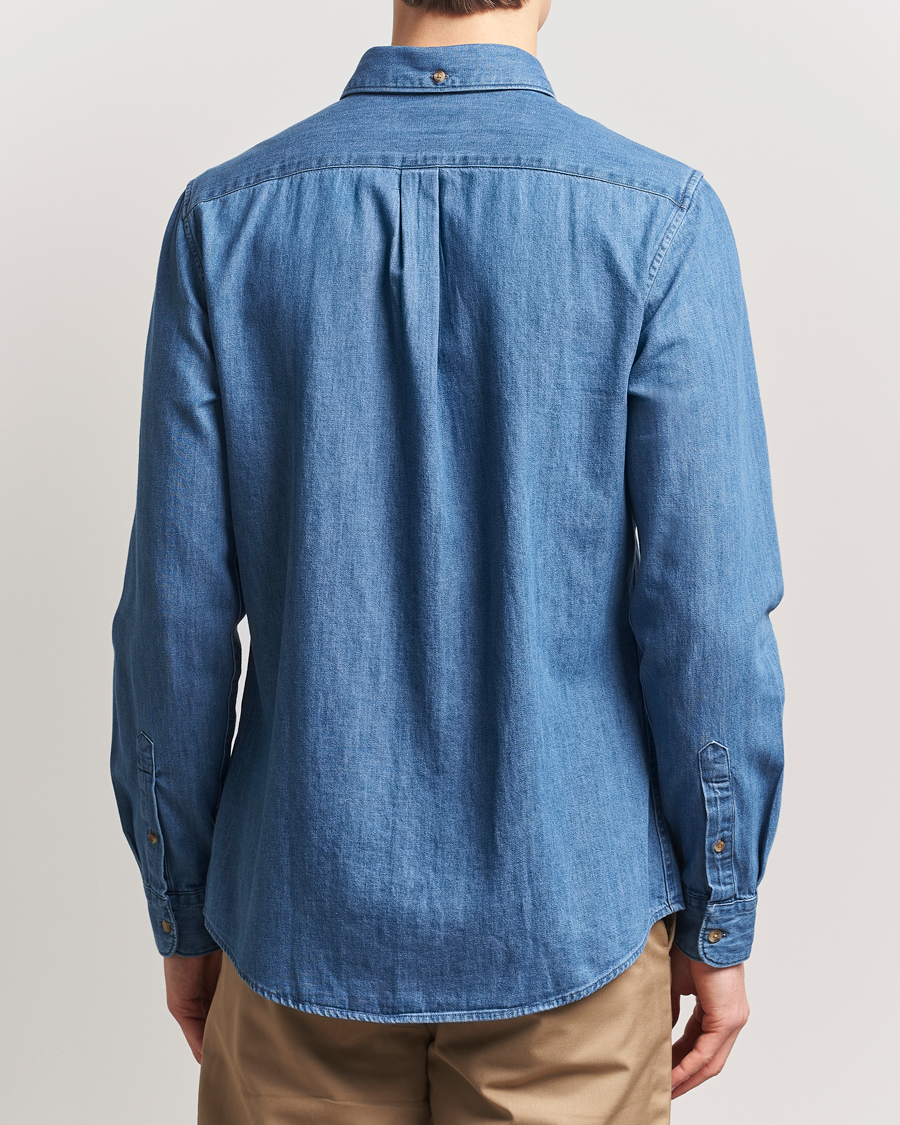 Herr | Skjortor | Barbour Lifestyle | Chambray Crest Shirt Chambray