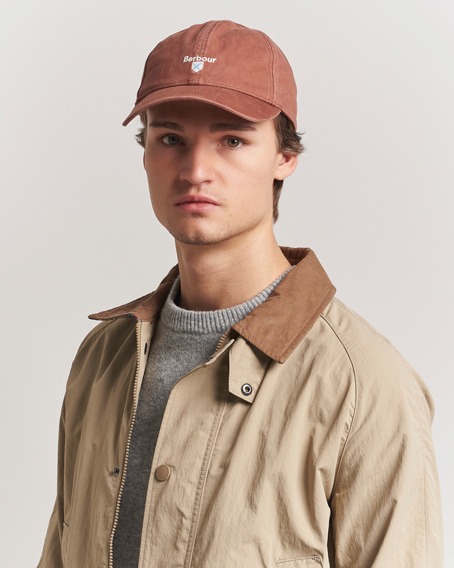 Herr | Barbour Lifestyle Cascade Sports Cap Dark Rust | Barbour Lifestyle | Cascade Sports Cap Dark Rust