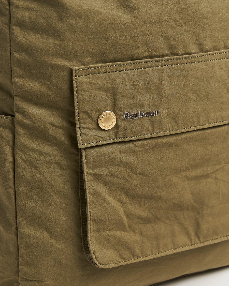 Herr | Väskor | Barbour Lifestyle | Transport Foldover Backpack Dusky Green