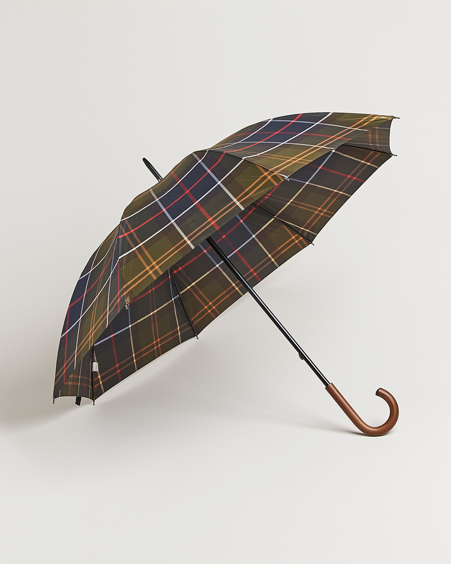 Herr | Paraplyer | Barbour Lifestyle | Full Length Tartan Umbrella Classic