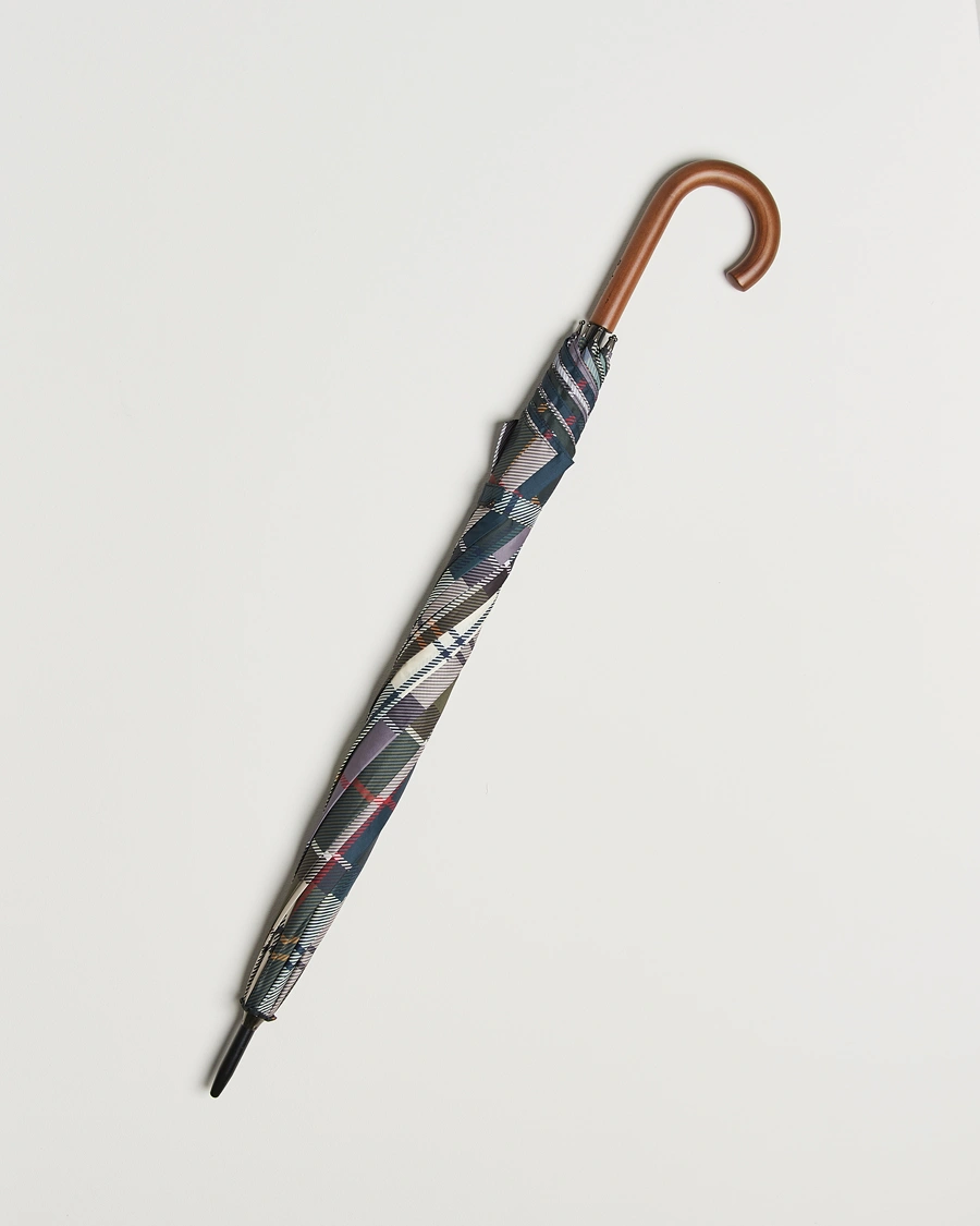 Herr | Paraplyer | Barbour Lifestyle | Full Length Mixed Tartan Umbrella Classic