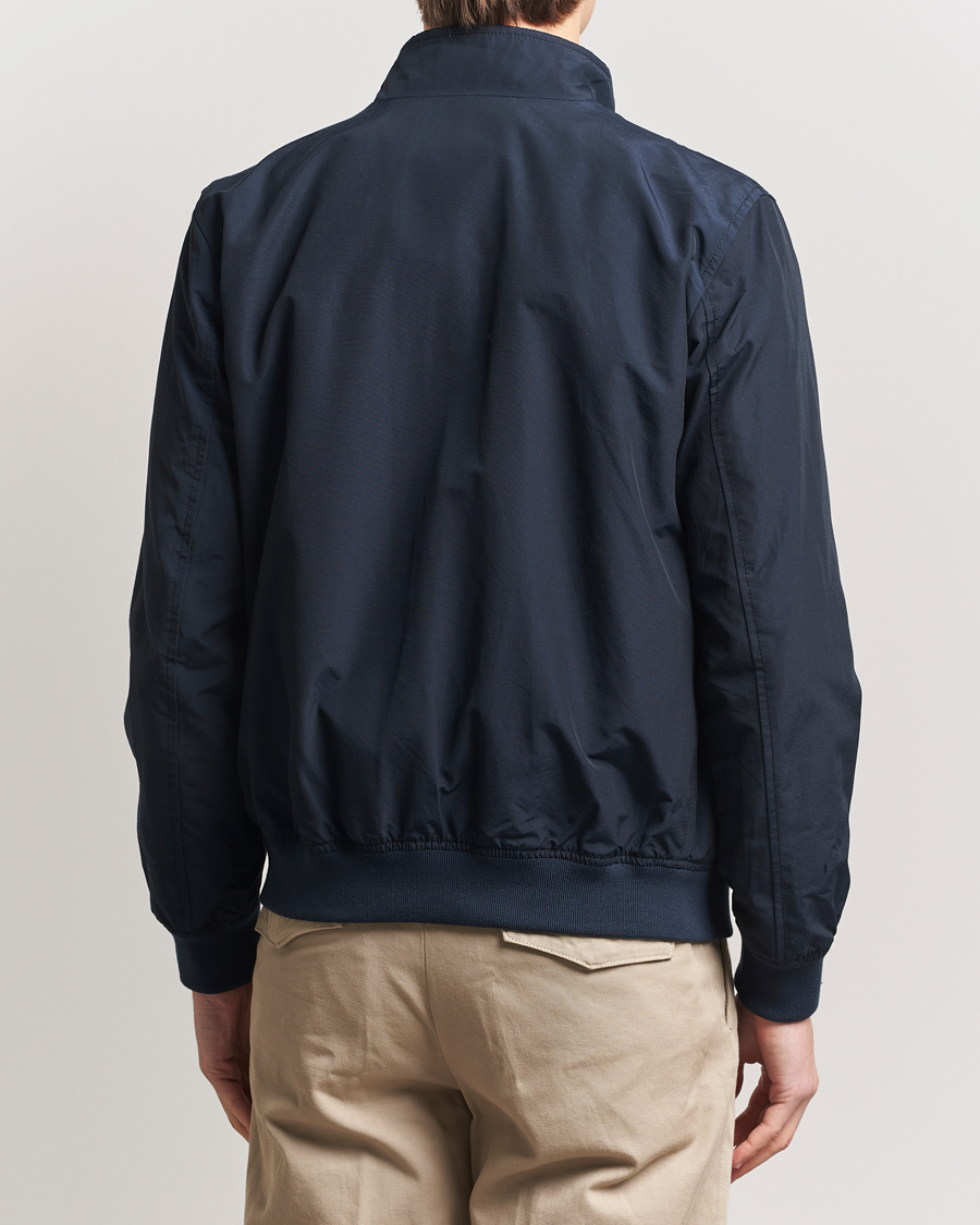 Herr | Jackor | Woolrich | Cruiser Bomber Jacket Melton Blue