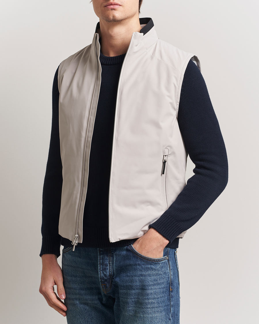 Herr | Jackor | Woolrich | Sailing Two Layer Vest Dove