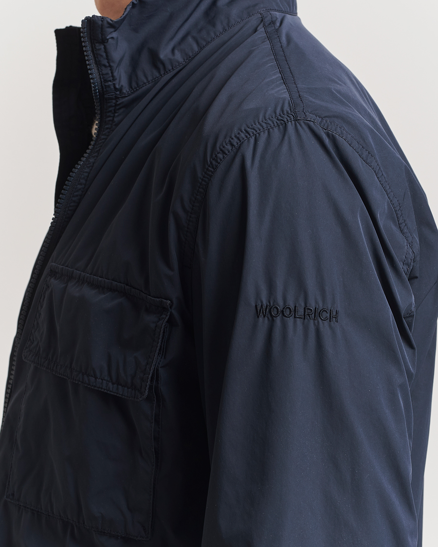 Herr | Jackor | Woolrich | Urban Field Jacket Melton Blue
