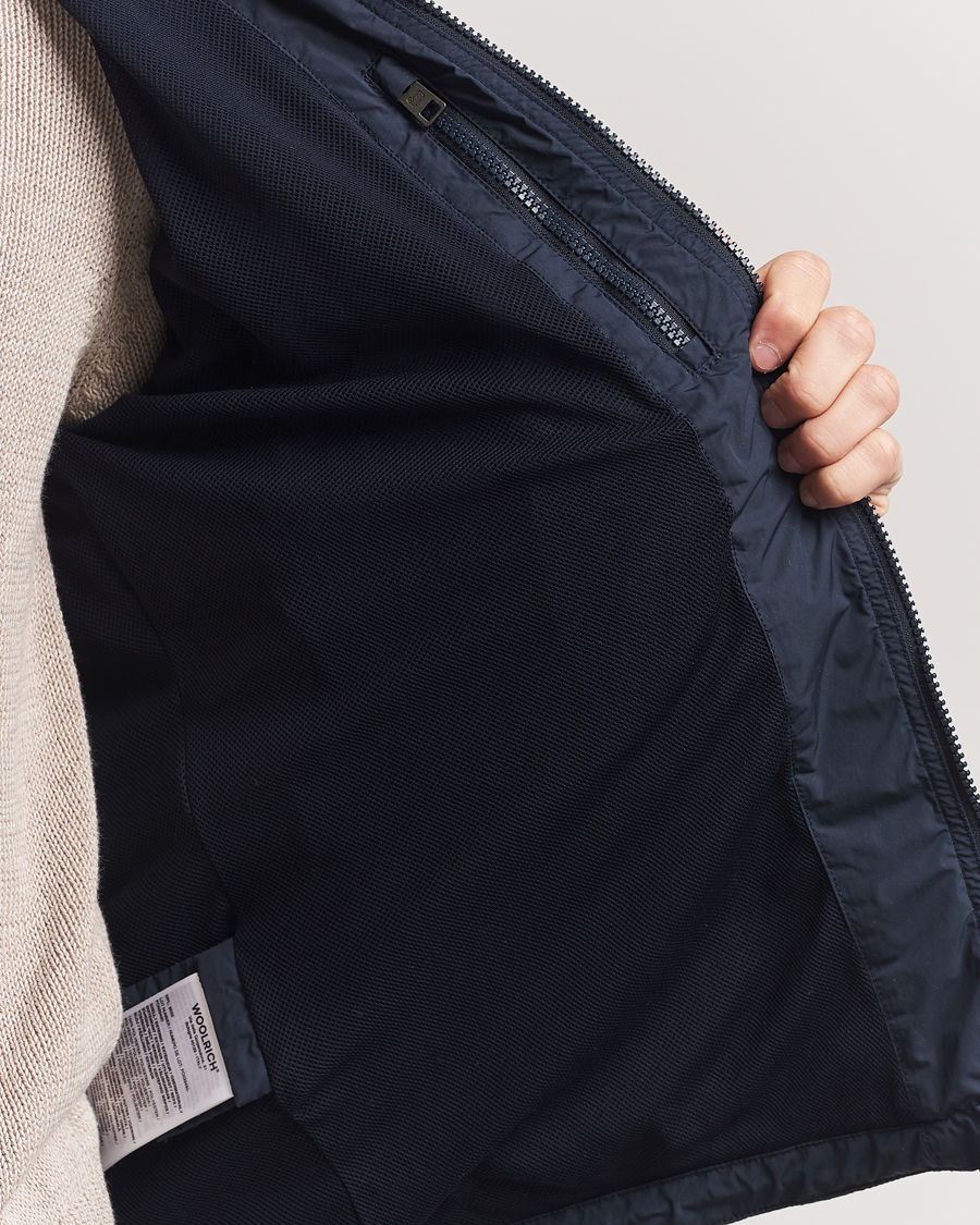 Herr | Jackor | Woolrich | Urban Field Jacket Melton Blue