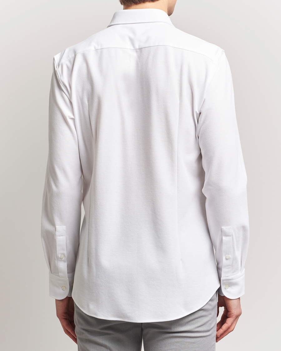 Herr | Skjortor | BOSS BLACK | Hank Structured Shirt White