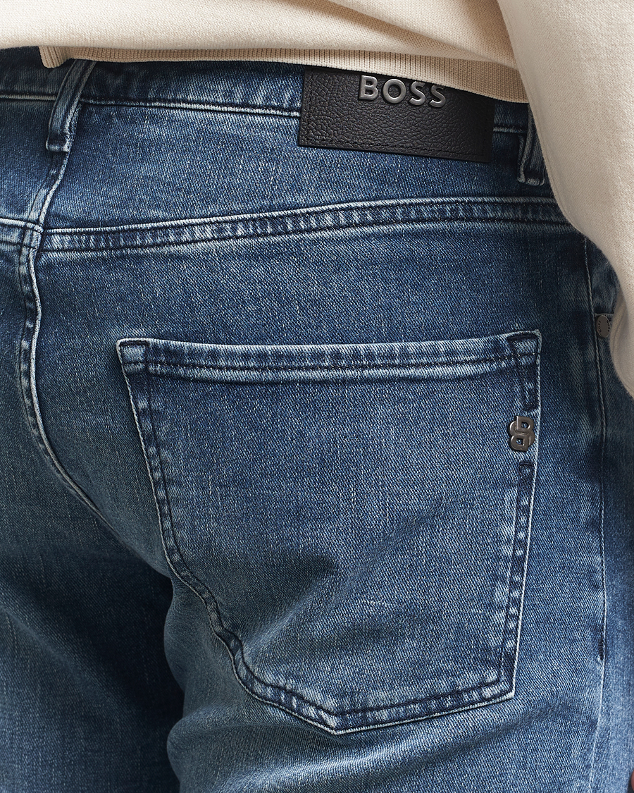Herr | Jeans | BOSS BLACK | Re.Maine Jeans Washed Navy