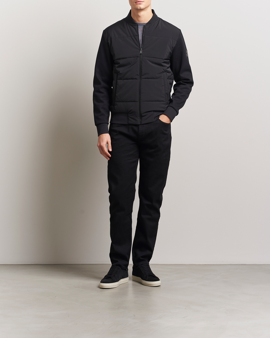 Herr | Jackor | BOSS BLACK | Skiles Hybrid Jacket Black