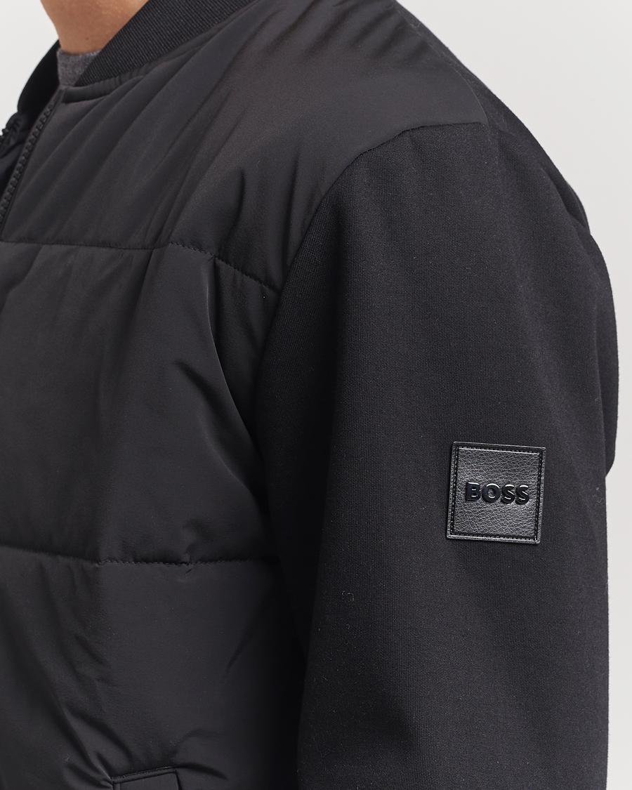 Herr | Jackor | BOSS BLACK | Skiles Hybrid Jacket Black