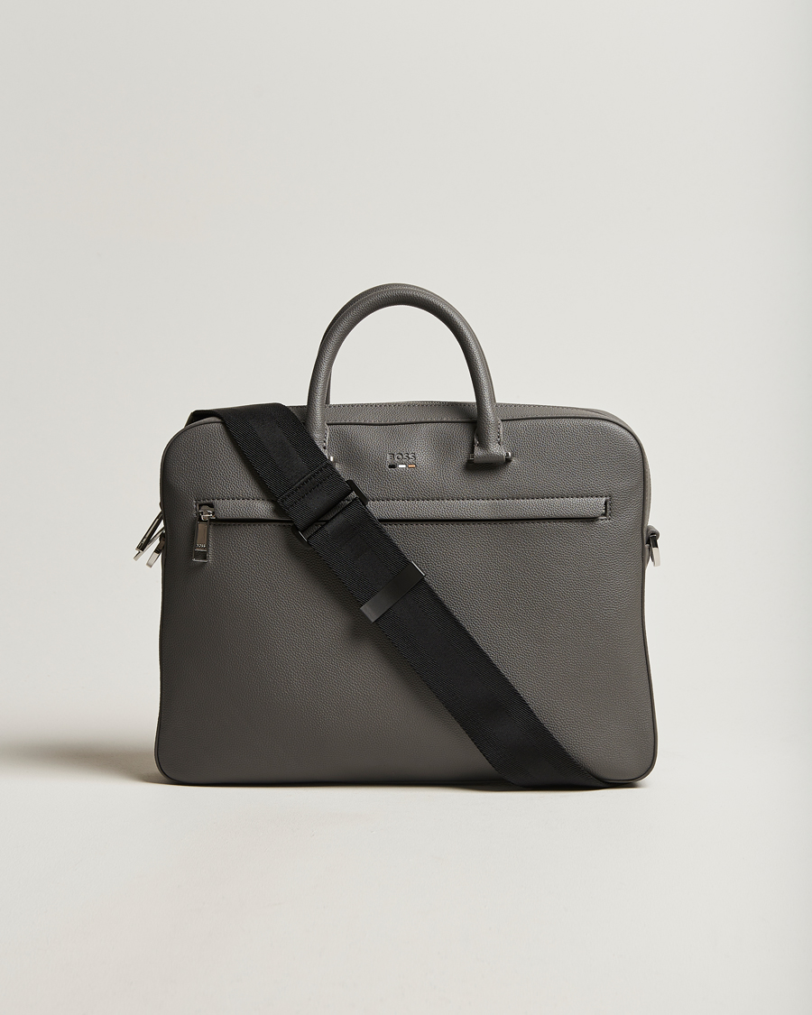 Herr | Väskor | BOSS BLACK | Ray Document Case Dark Grey