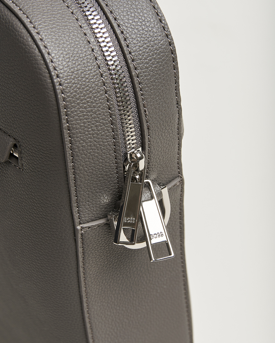 Herr | Väskor | BOSS BLACK | Ray Document Case Dark Grey