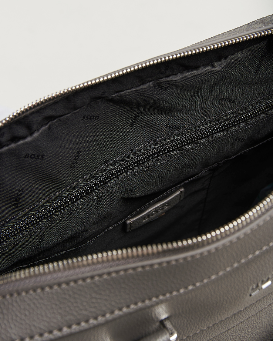 Herr | Väskor | BOSS BLACK | Ray Document Case Dark Grey