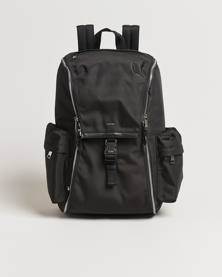 Herr | Väskor | BOSS BLACK | Highway Travel Backpack Black