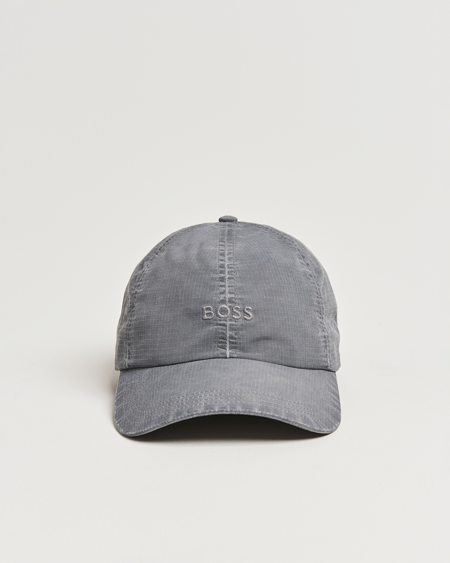Herr | Hattar & kepsar | BOSS ORANGE | Derrel Washed Logo Cap Black