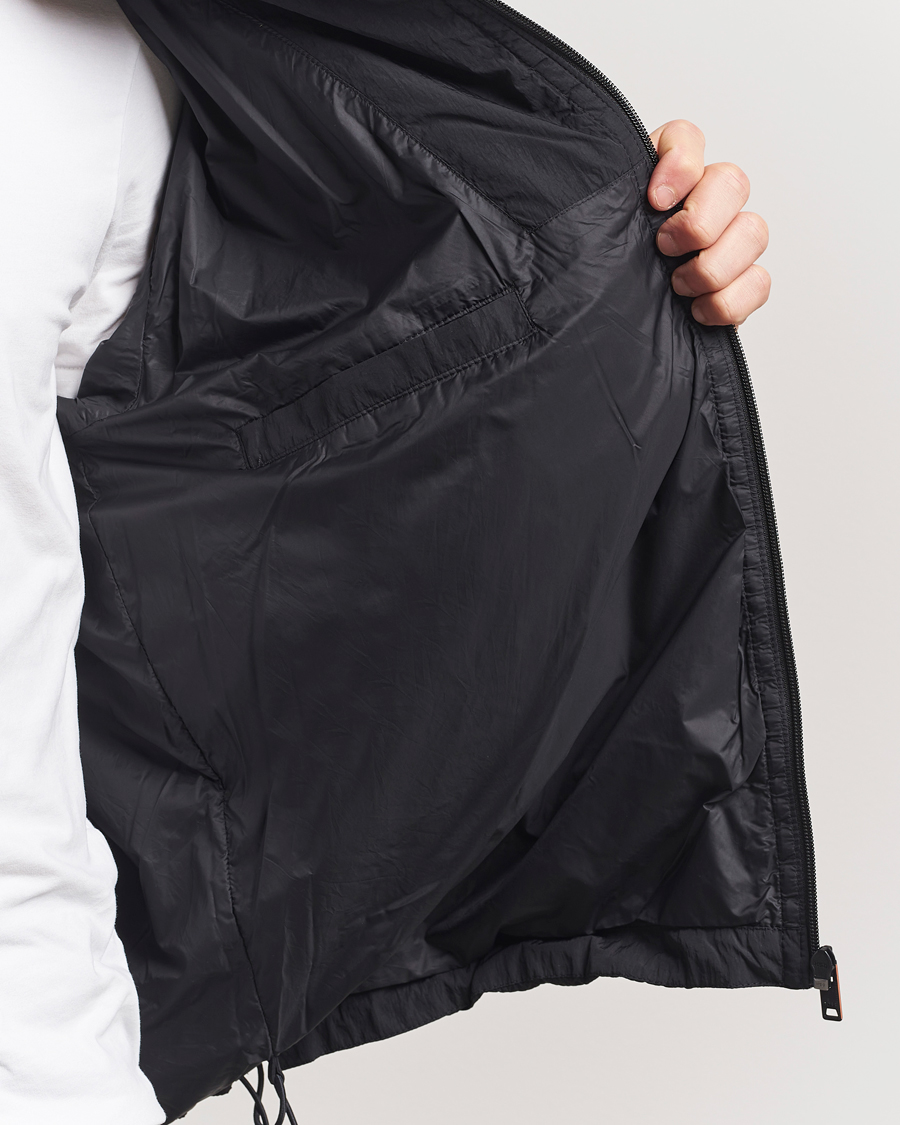 Herr | Jackor | BOSS ORANGE | Obosco Nylon Hooded Jacket Black