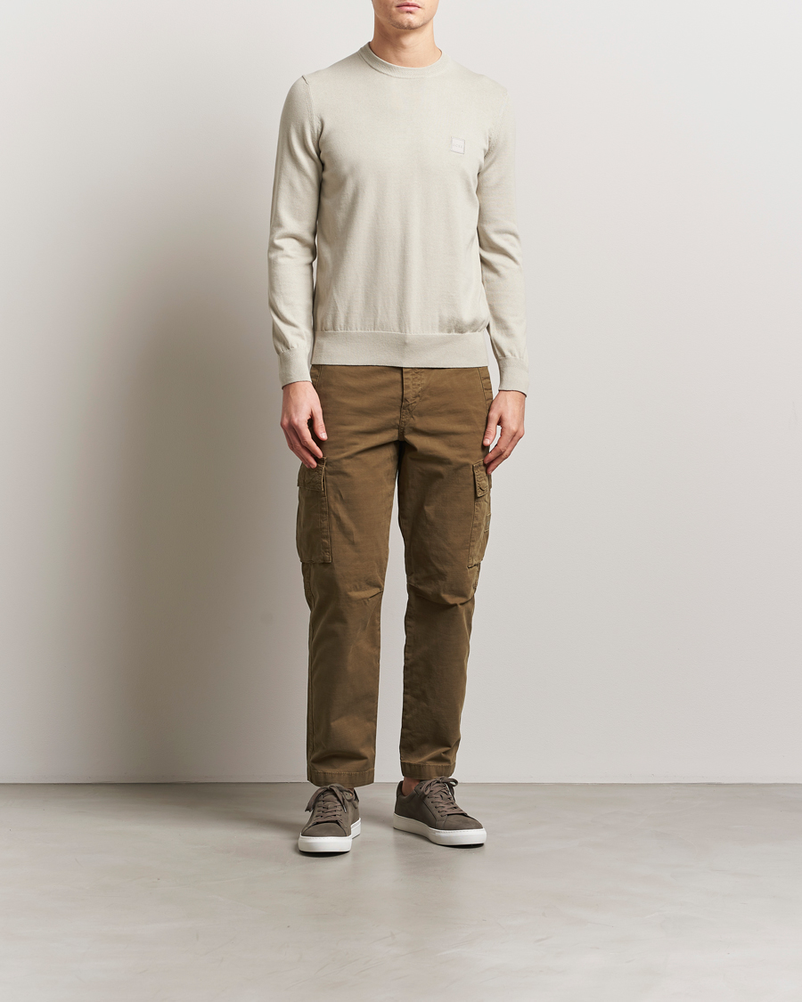 Herr | Byxor | BOSS ORANGE | Sisla 8 Cargo Pants Open Green