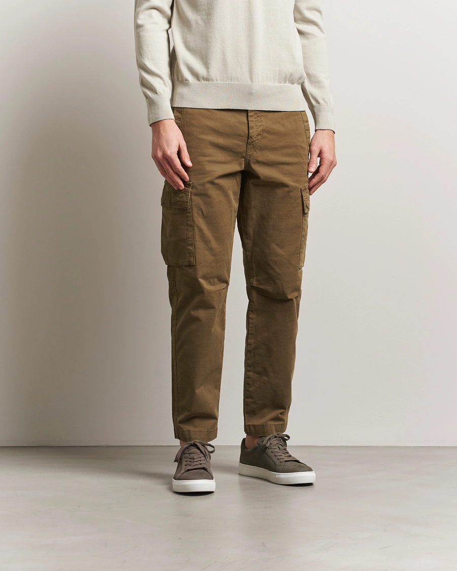 Herr | Byxor | BOSS ORANGE | Sisla 8 Cargo Pants Open Green