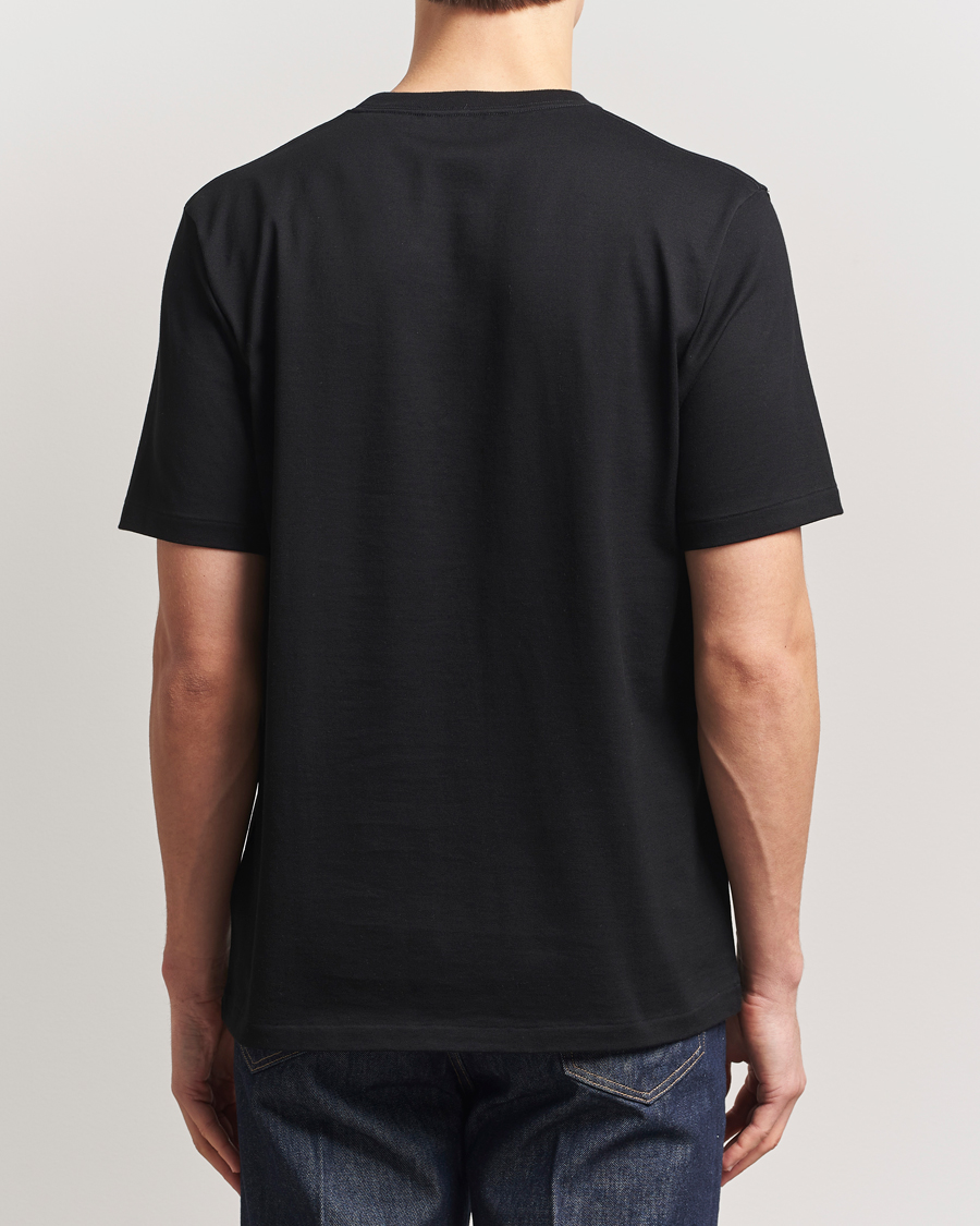 Herr | T-Shirts | Auralee | Luster Plating T-Shirt Black