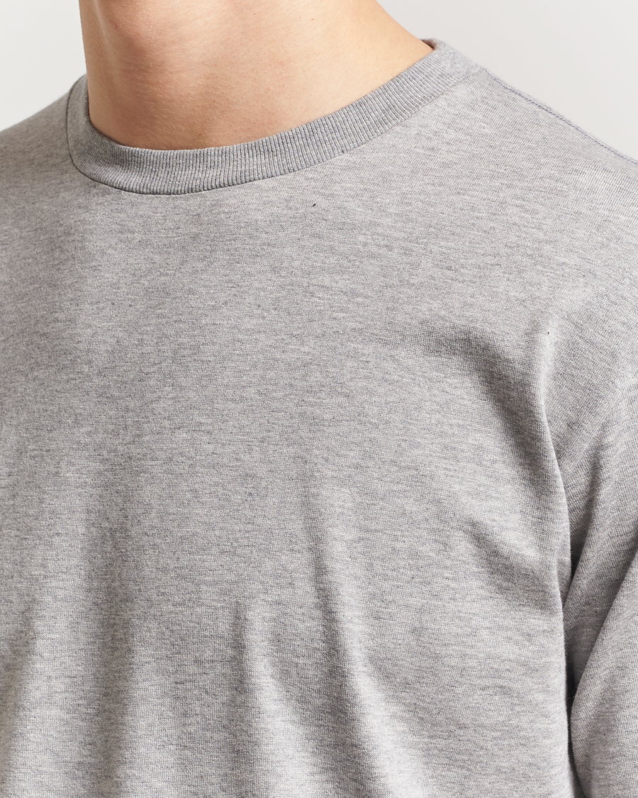 Herr | T-Shirts | Auralee | Luster Plating T-Shirt Top Gray