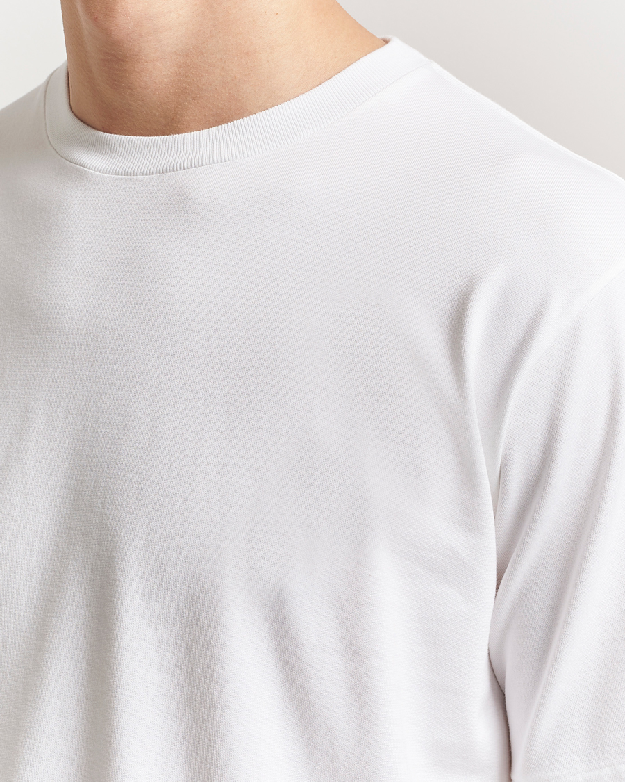 Herr | T-Shirts | Auralee | Luster Plating T-Shirt White