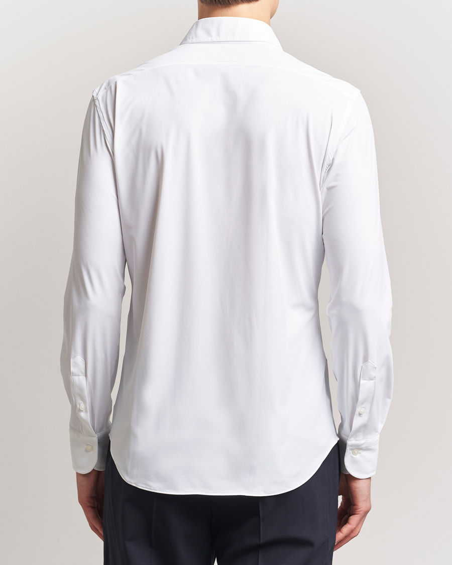 Herr | Skjortor | Grigio | Jersey Stretch Shirt White