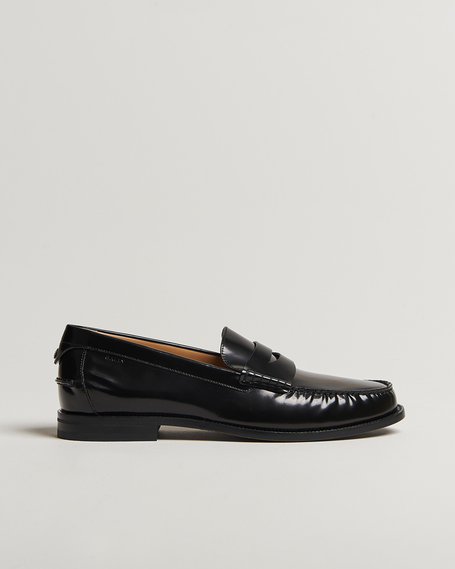 Herr | Loafers | Bally | Charlex Leather Moccasin Black