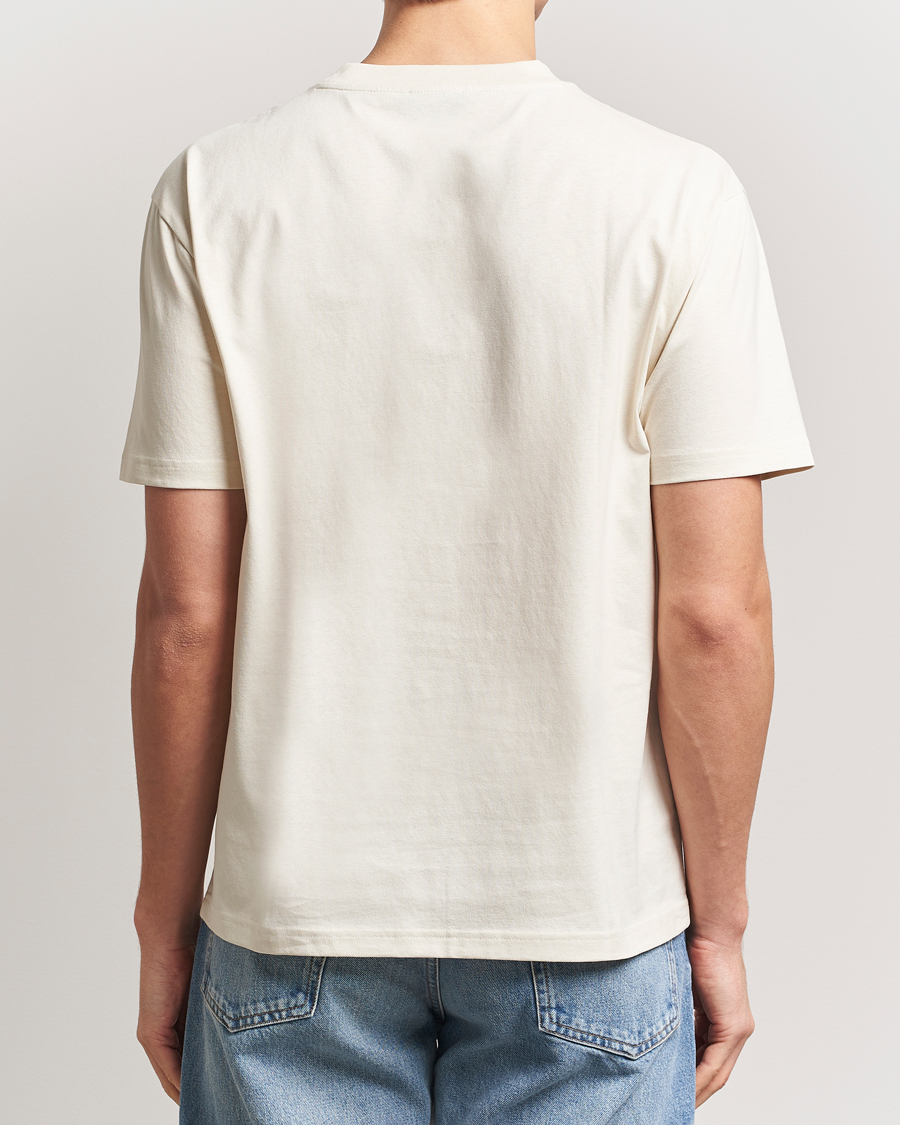Herr | T-Shirts | A.P.C. | Oscar Embroidered T-Shirt Ecru