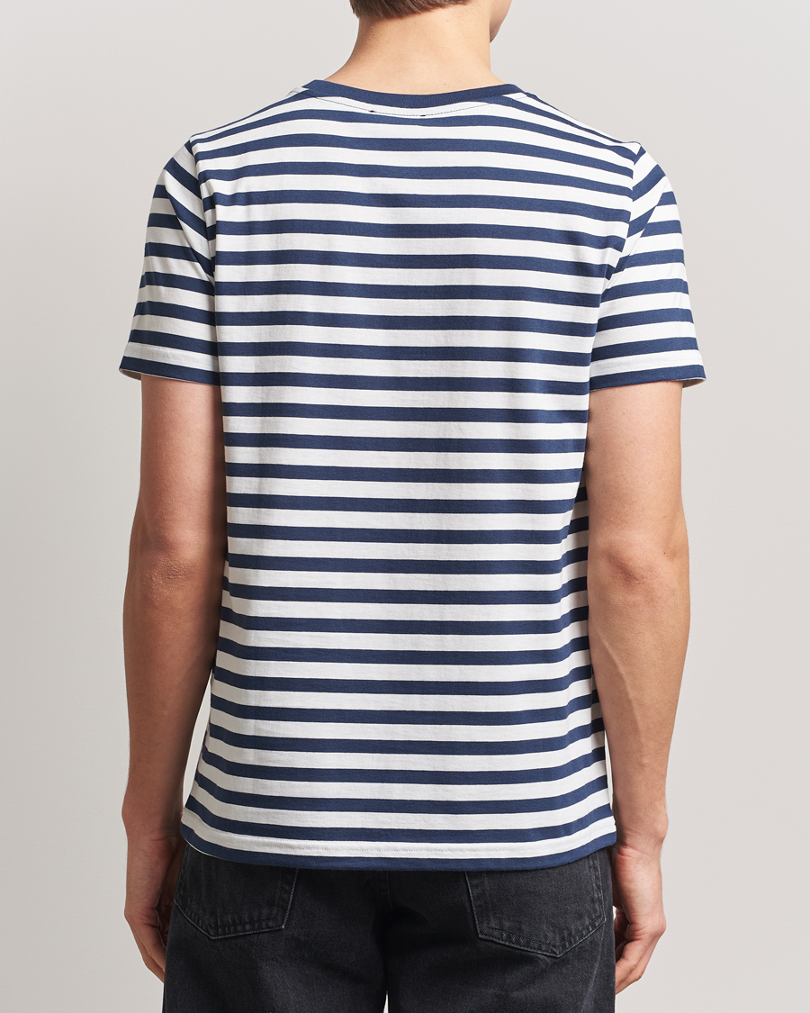 Herr | T-Shirts | A.P.C. | Striped T-Shirt Navy/White