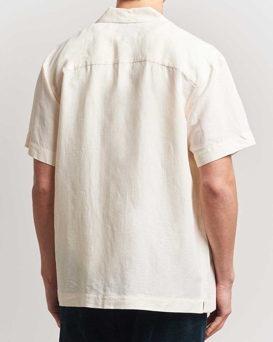 Herr | Skjortor | A.P.C. | Roy Woven Short Sleeve Shirt Ecru