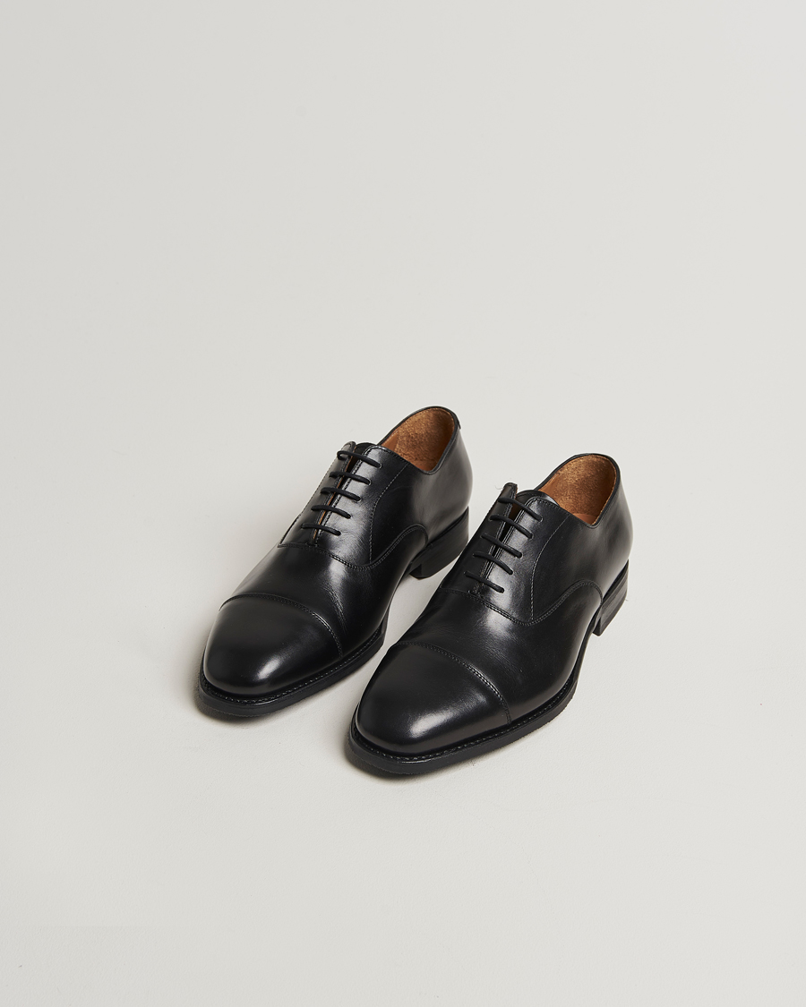 Herr | Oxfords | Myrqvist | Äppelviken Oxford Black Calf