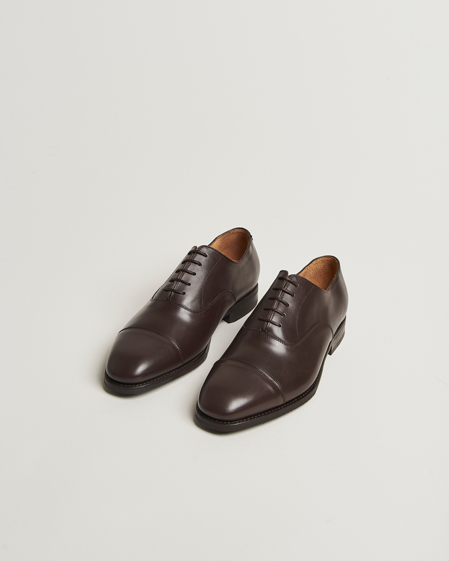 Herr | Oxfords | Myrqvist | Äppelviken Oxford Dark Brown Calf