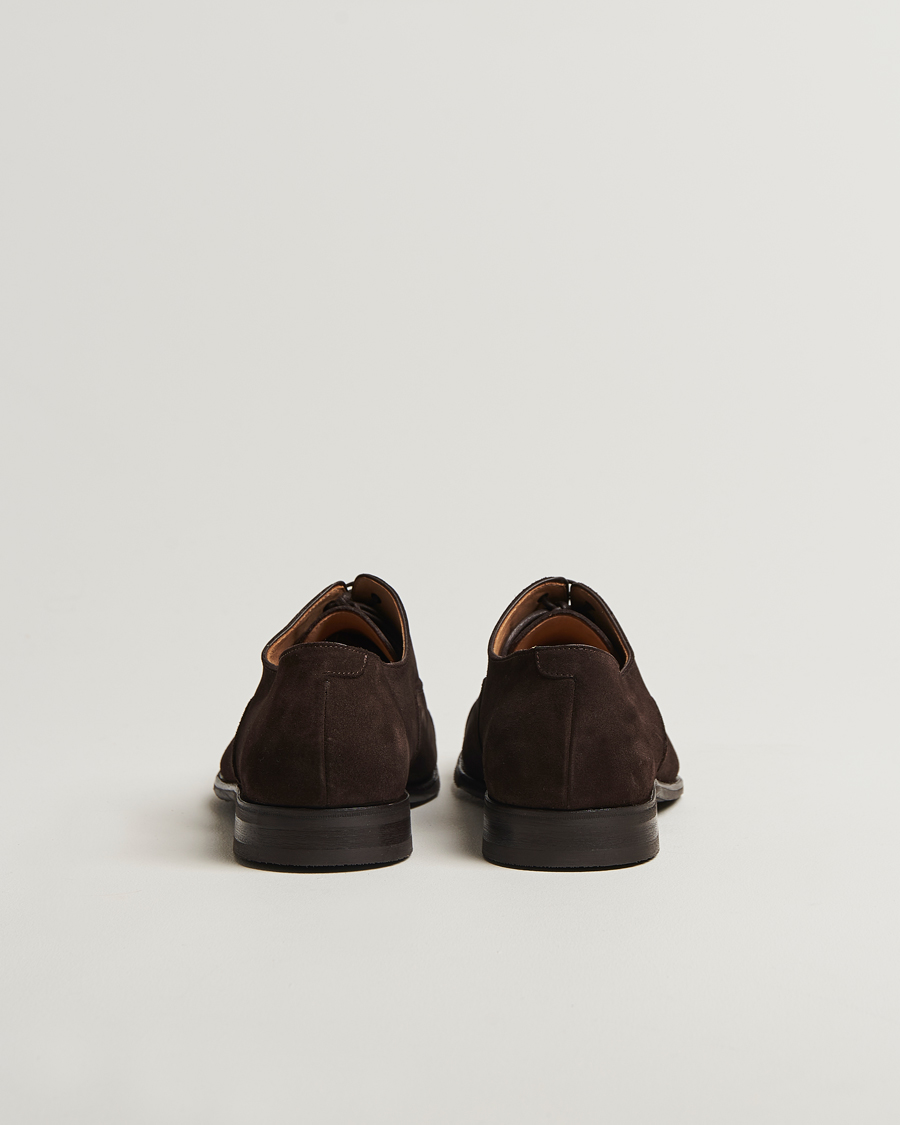 Herr | Oxfords | Myrqvist | Äppelviken Oxford Dark Brown Suede