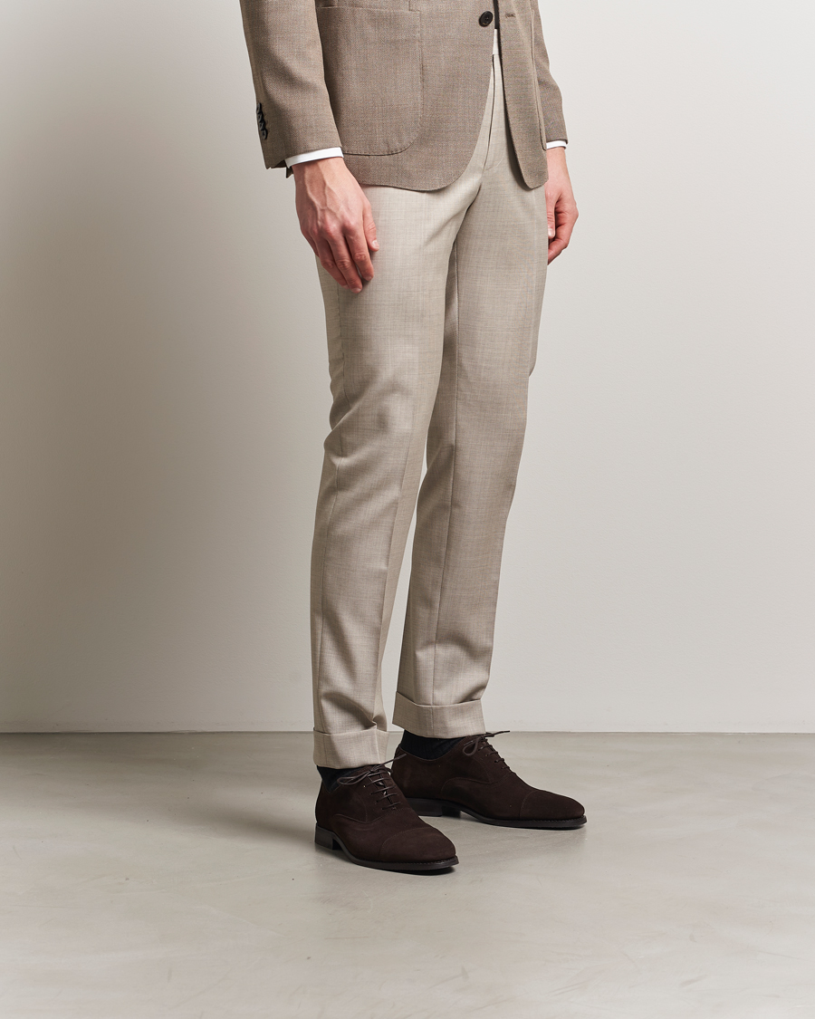 Herr | Oxfords | Myrqvist | Äppelviken Oxford Dark Brown Suede