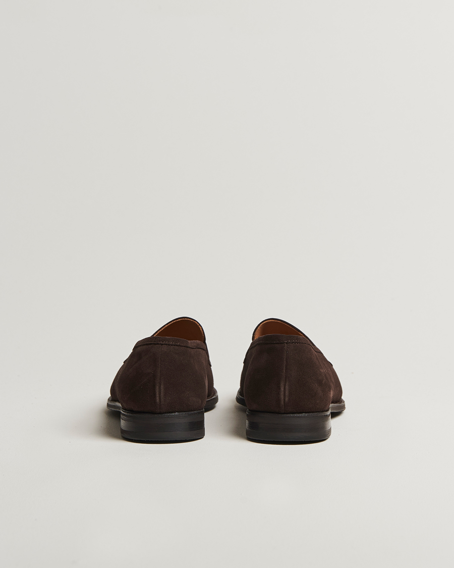 Herr | Loafers | Myrqvist | Stenhammar II Loafer Dark Brown Suede