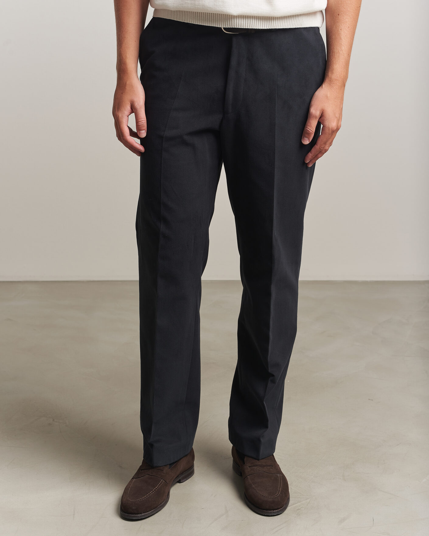Herr | Loafers | Myrqvist | Stenhammar II Loafer Dark Brown Suede