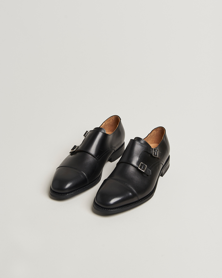 Herr | Munkskor | Myrqvist | Ålsten Double Monkstrap Black Calf