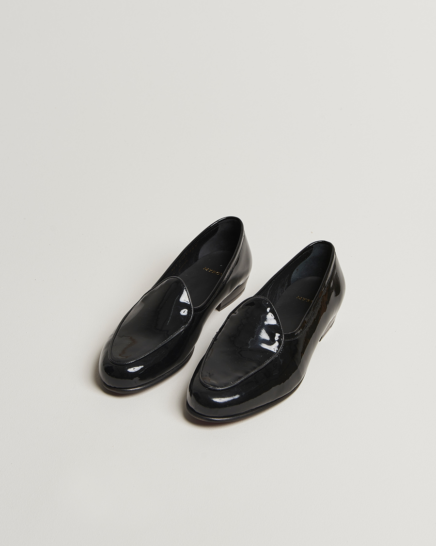 Herr | Lackskor | Myrqvist | Ängby Patent Loafer Black