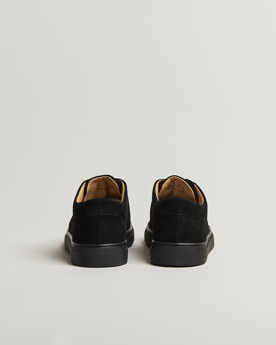 Herr | Sneakers | Myrqvist | Alnö Sneakers Black Suede