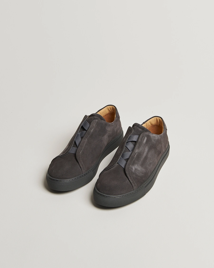 Herr | Sneakers | Myrqvist | Alnö Sneakers Grey Suede