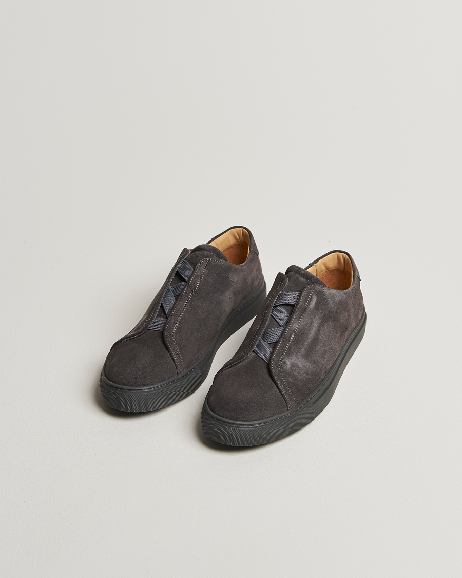 Herr | Sneakers | Myrqvist | Alnö Sneakers Grey Suede