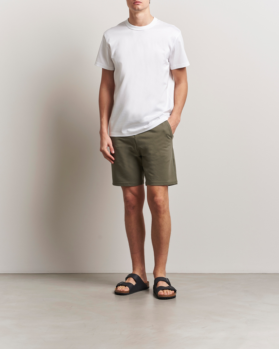 Herr | T-Shirts | Bread & Boxers | Pima Cotton Crew Neck T-Shirt White