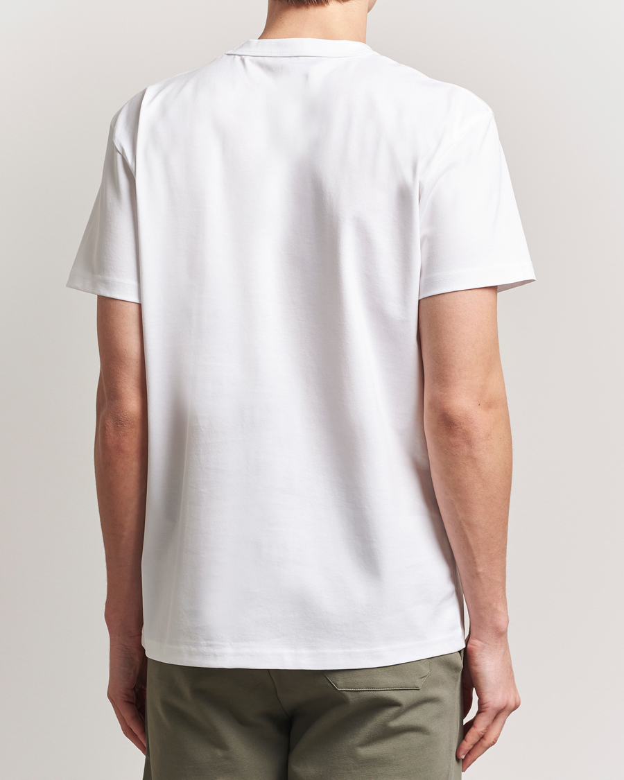 Herr | T-Shirts | Bread & Boxers | Pima Cotton Crew Neck T-Shirt White